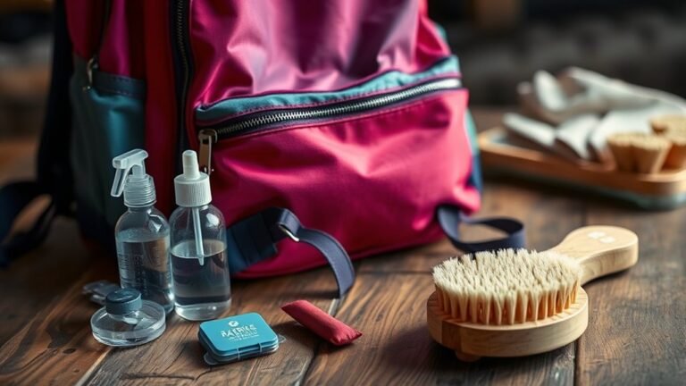 backpack care and upkeep