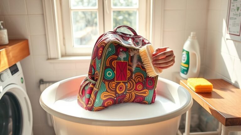 backpack cleaning made easy