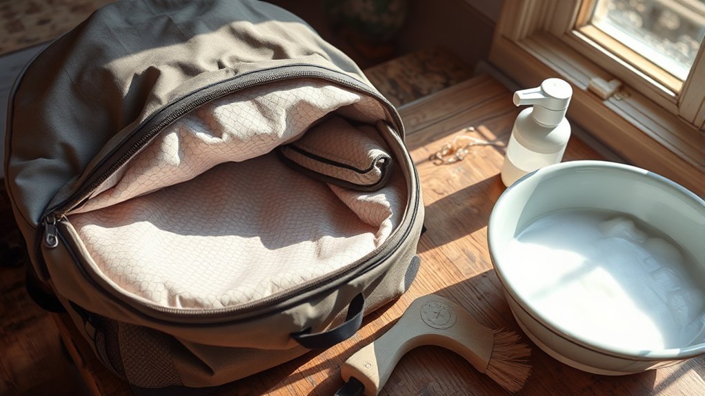 Can You Machine Wash a Backpack: Quick Guide & Helpful Tips Emptying pockets and preparing a backpack for safe cleaning