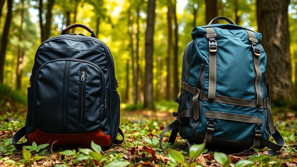backpack purpose and materials