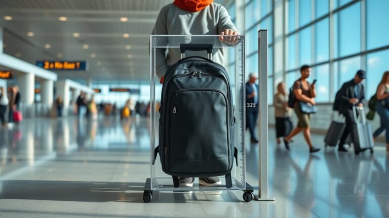 backpack size regulations overview