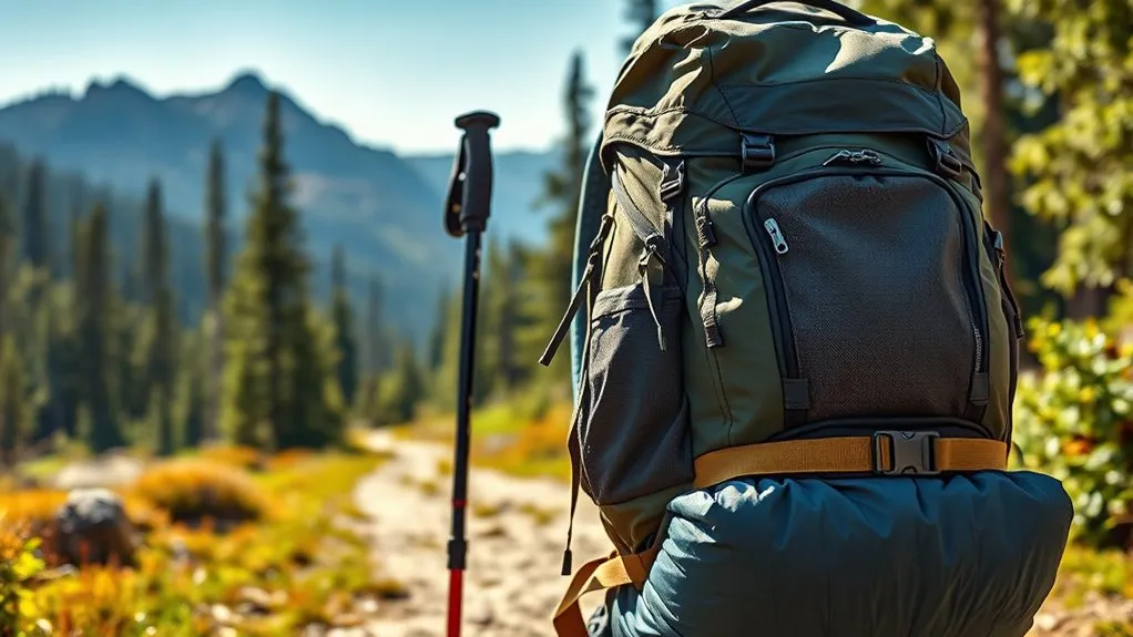 What Is a Backpacking Backpack: Meaning, Pros & When to Use It Backpacking backpack with a structured frame, padded hipbelt, shoulder harness, and external storage pockets
