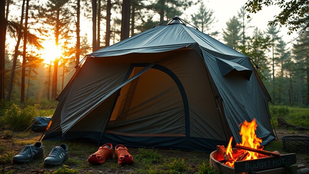 budget hot tent considerations