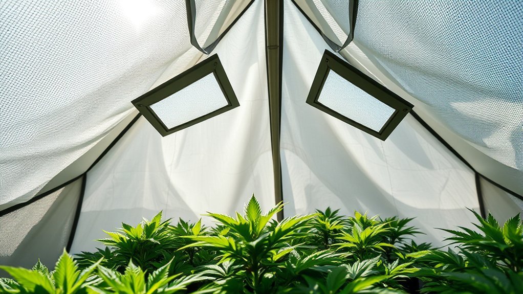 calculating grow space airflow