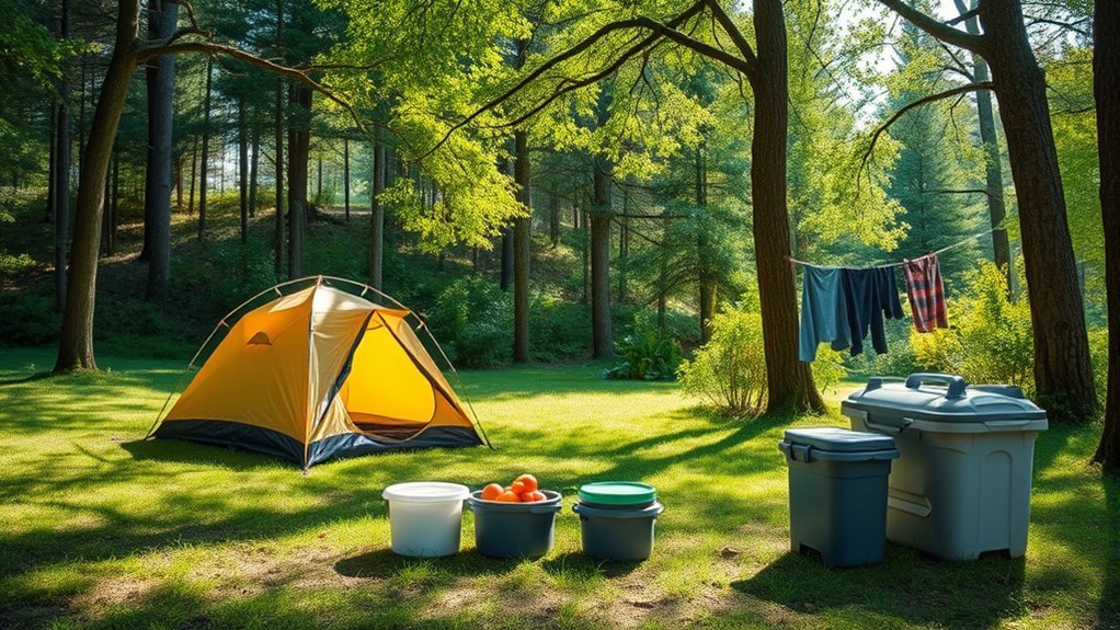 How to Minimize Camp Smells Near Your Tent campsite cleanliness ensures safety