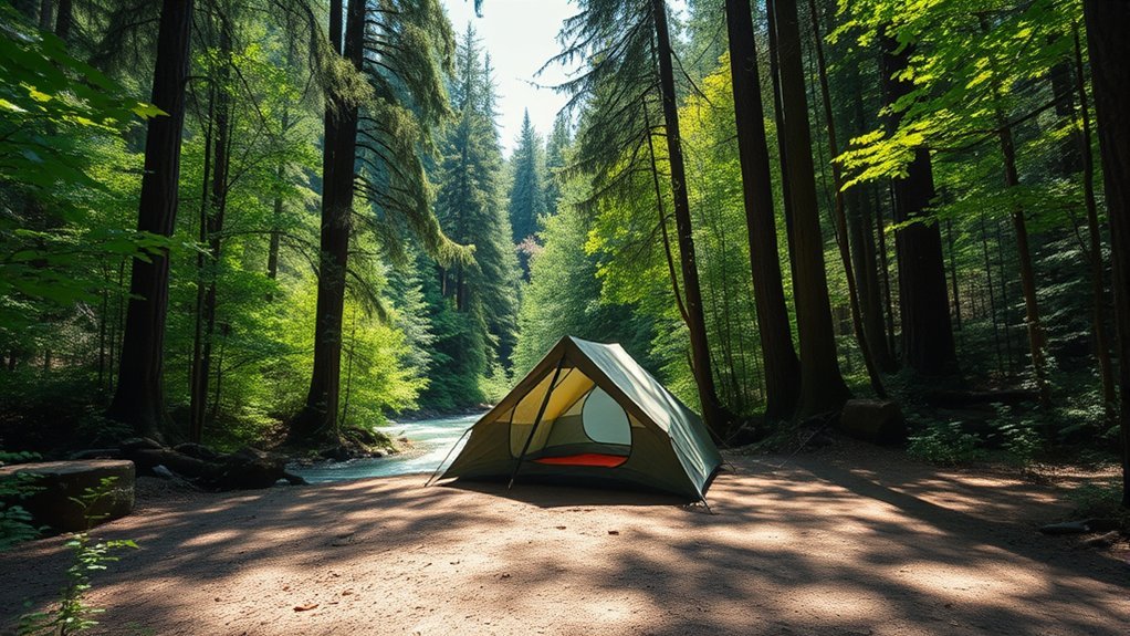 choose a safe campsite