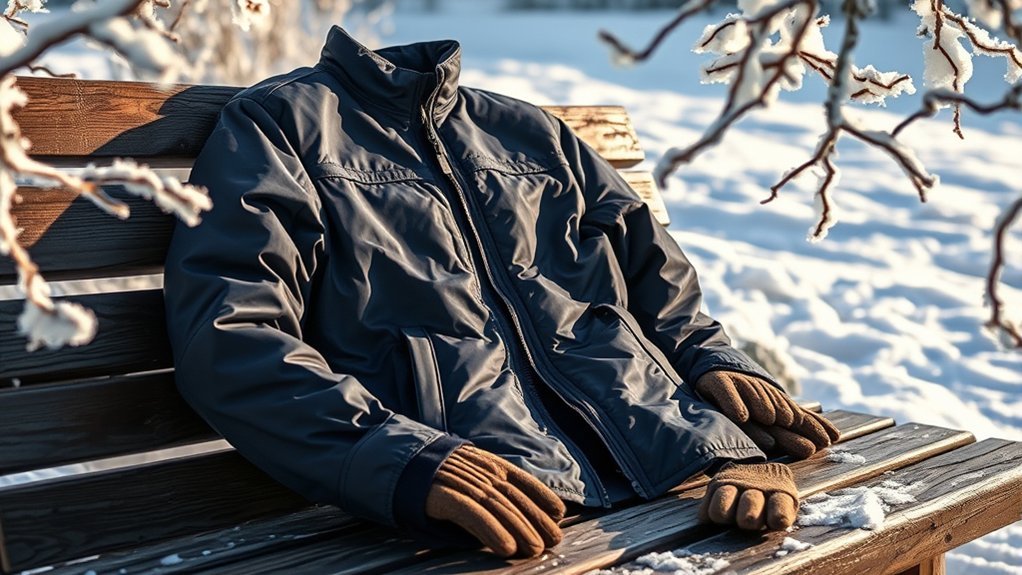 choosing a comfortable winter jacket
