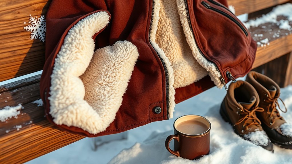 choosing a warm jacket