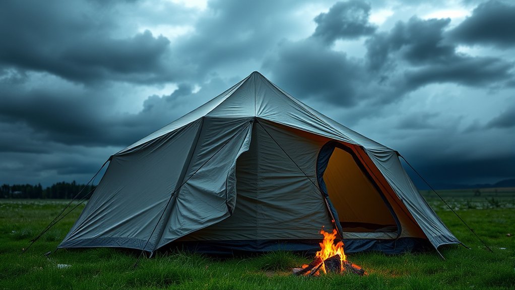 choosing a weatherproof tent