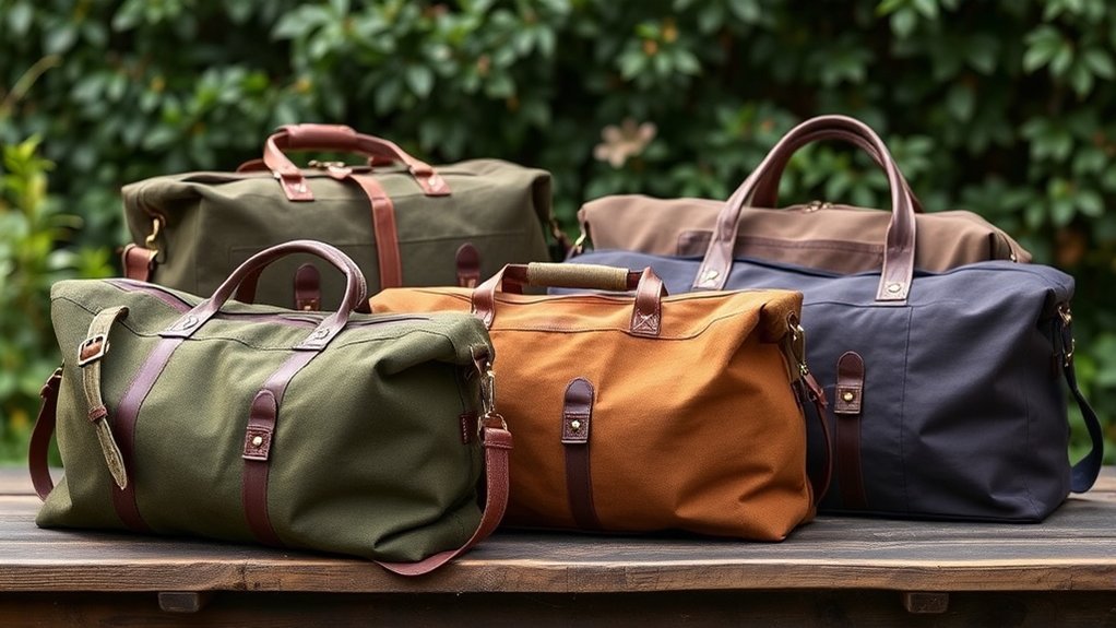 7 Best Waxed Canvas Duffel Bags choosing durable duffel bags