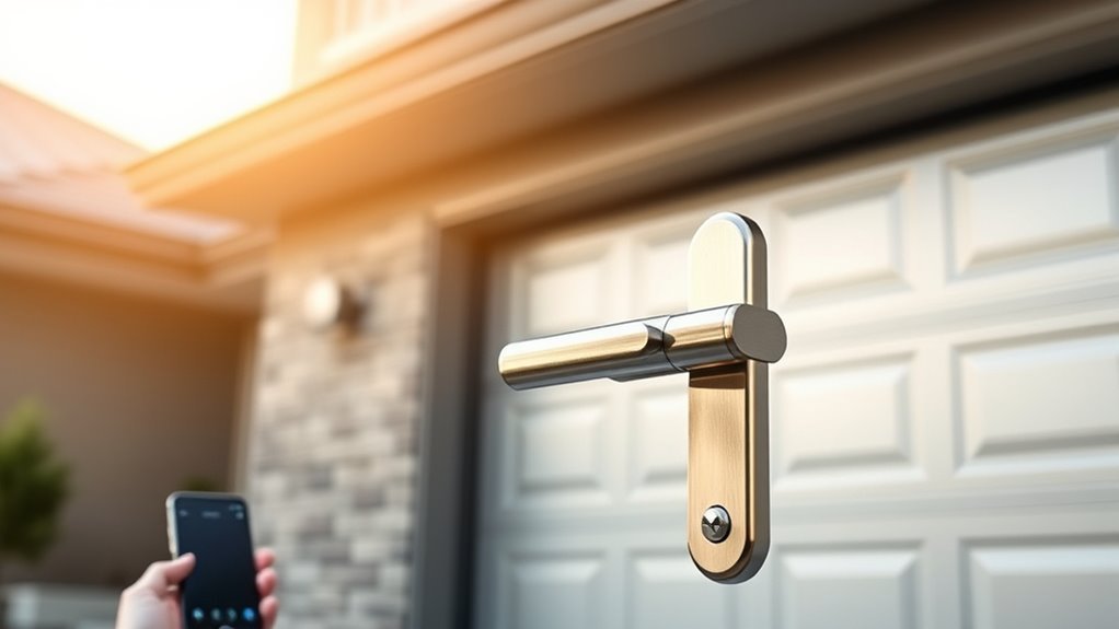 choosing garage door locks