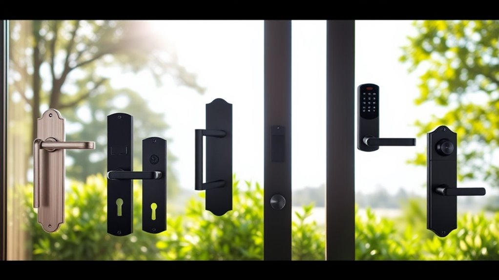 choosing patio door locks