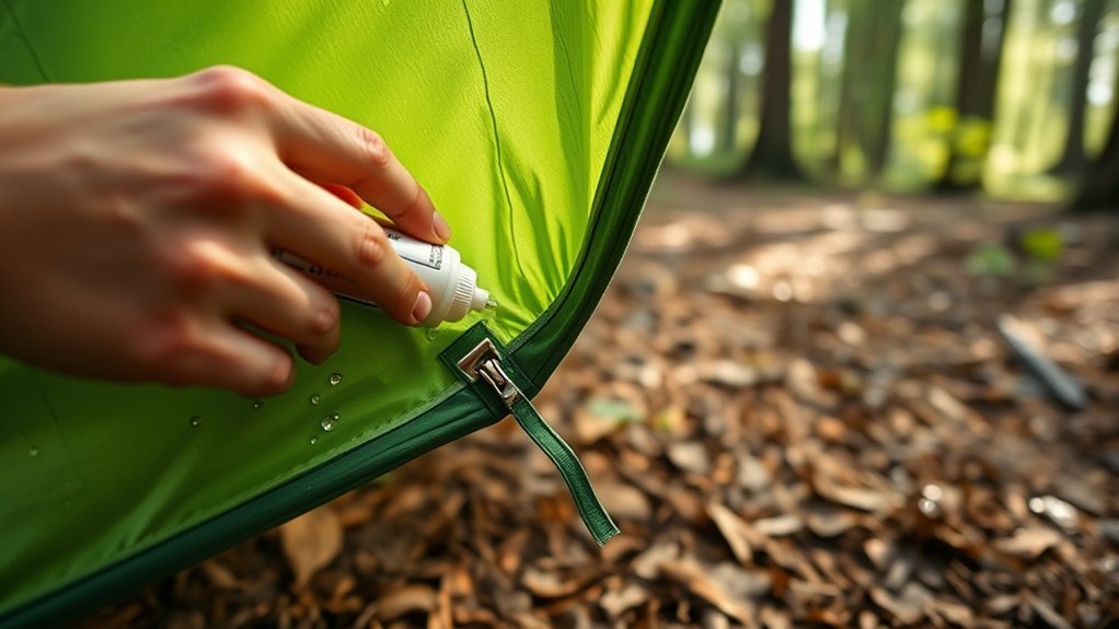 clean and dry zippers