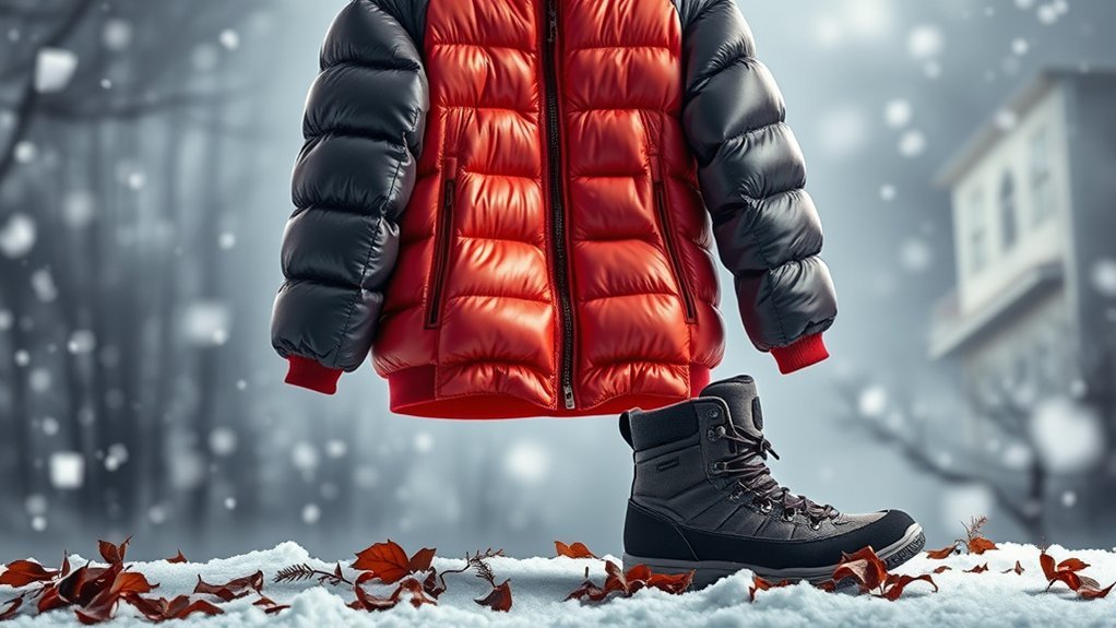 cold weather jacket selection