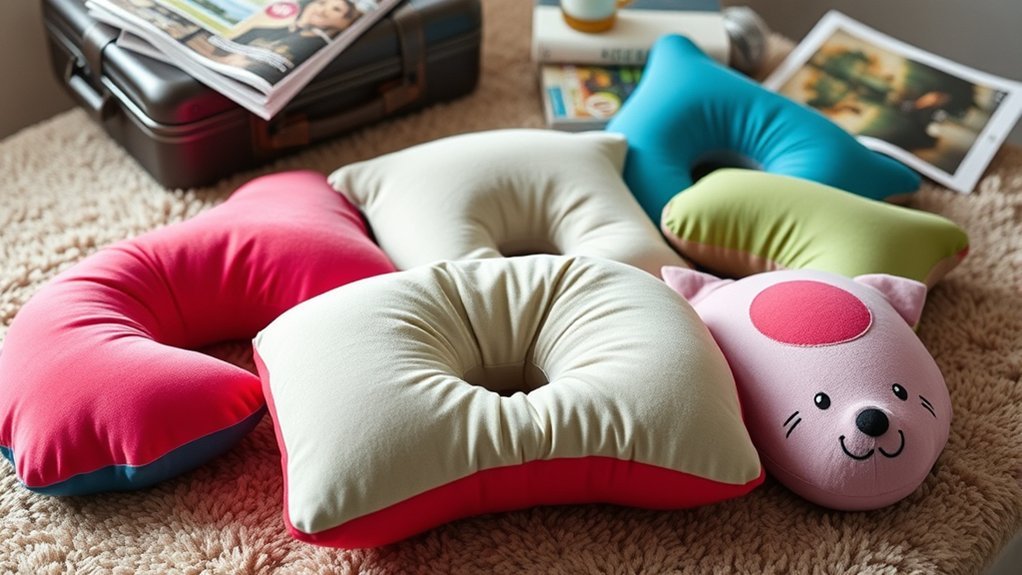 10 Best Unique Travel Pillows comfort design portability versatility