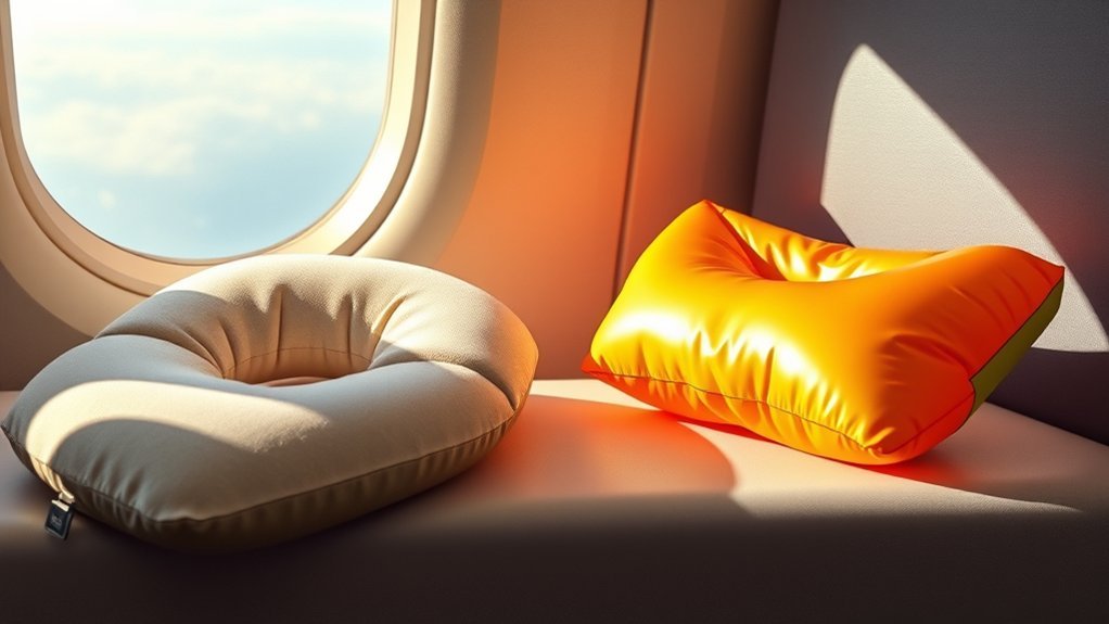 15 Best Inflatable Vs Memory Foam Travel Pillow comfort portability maintenance versatility