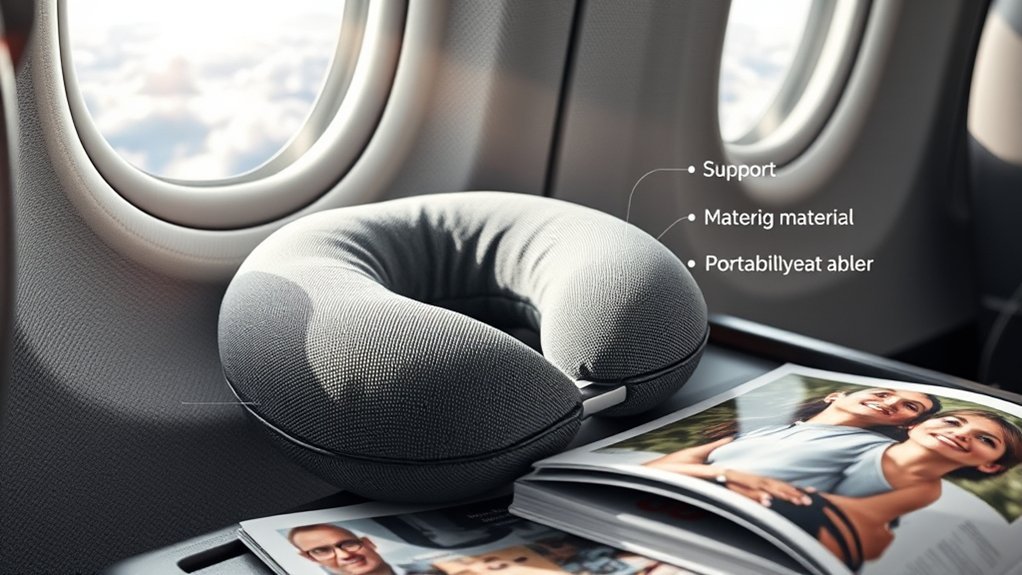 15 Best Rated Travel Neck Pillow for Long Flights comfort support portability quality