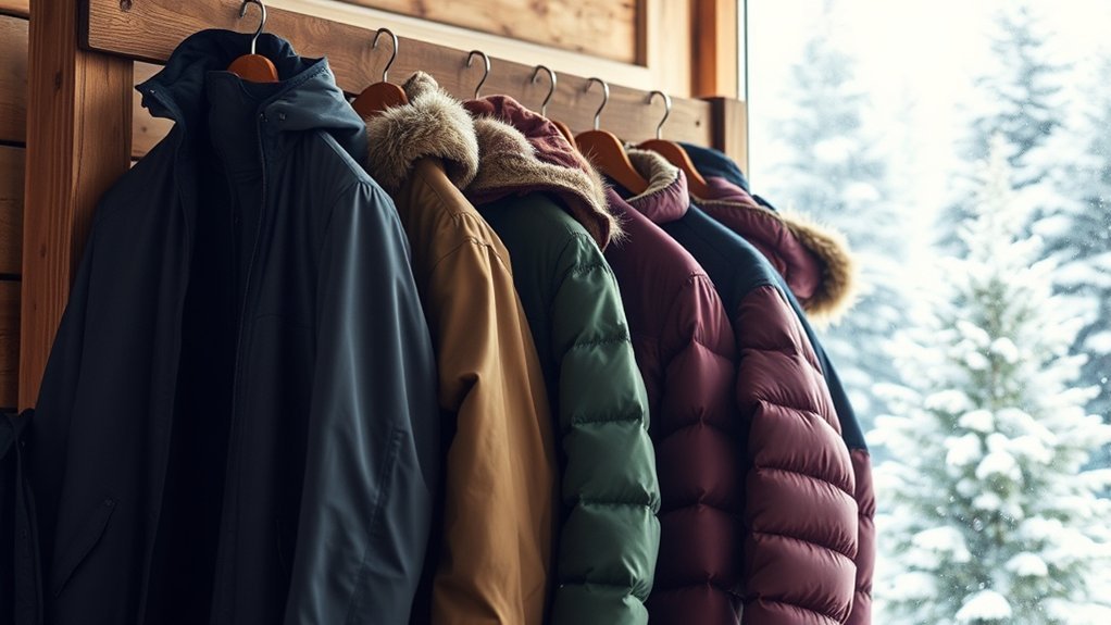 comfortable and warm layering