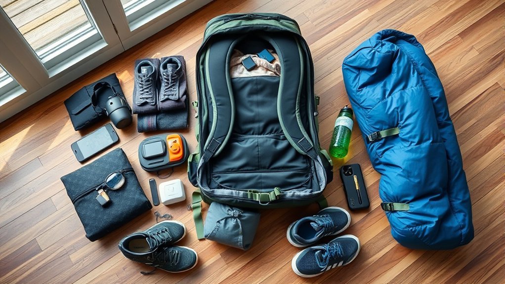 comfortable durable spacious backpack