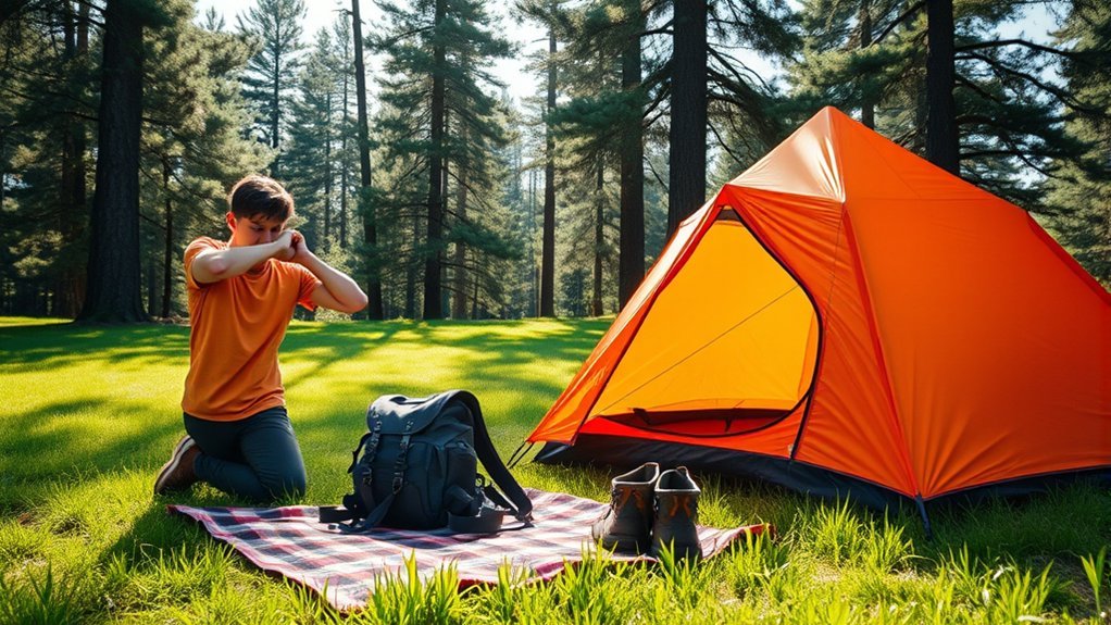 comfortable tent setup tips