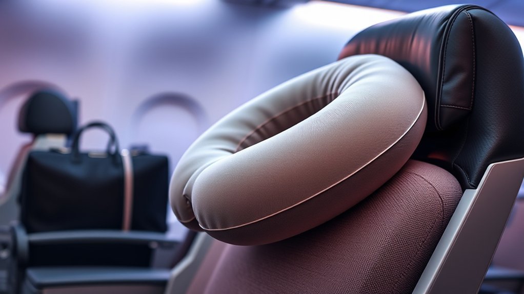comfortable travel neck pillow