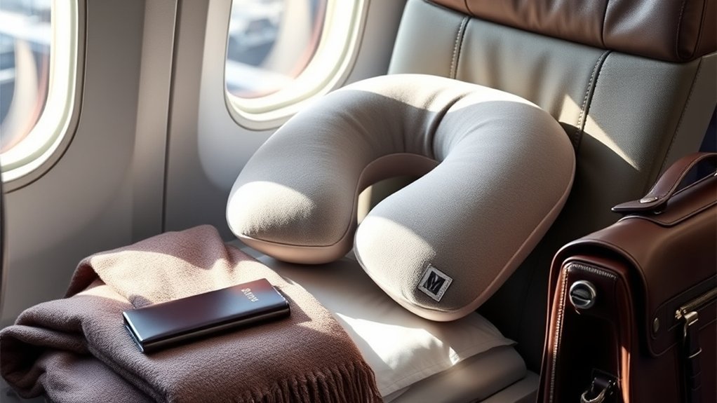 5 Best Memory Foam Neck Pillow Travel comfortable travel neck support