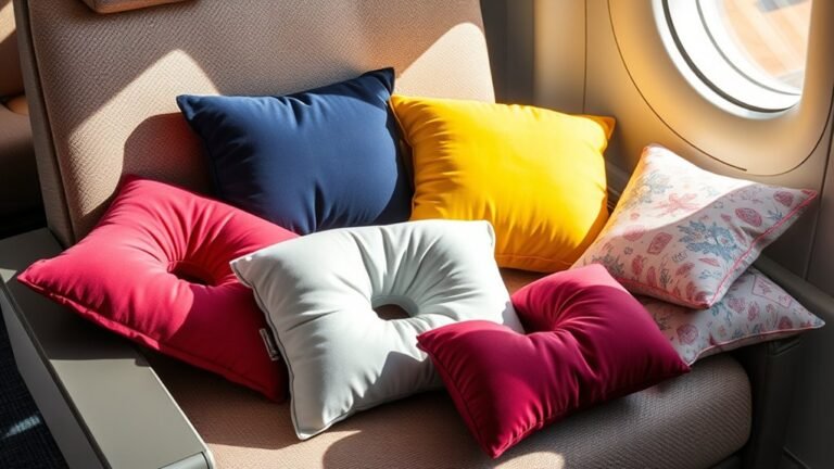 7 Best Travel Pillow for Middle Seat comfortable travel options available