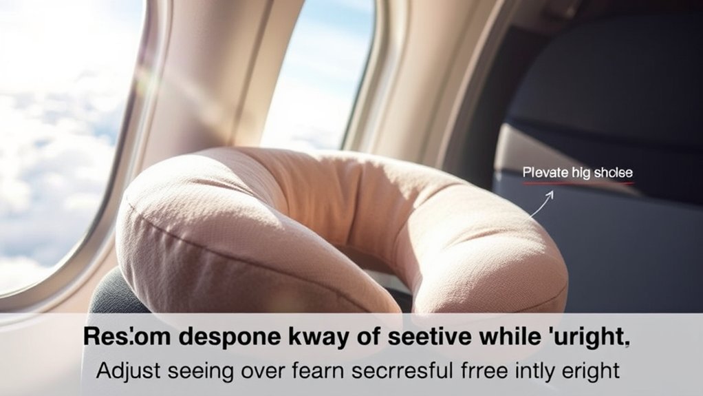 comfortable travel pillow features