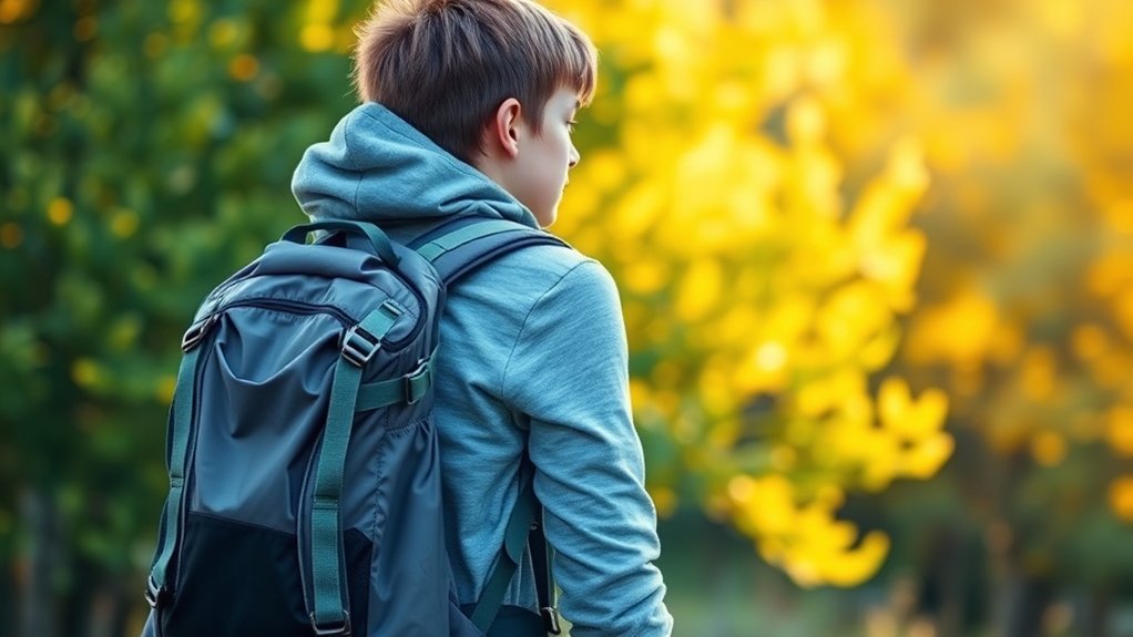 comfortable well fitted backpack selection