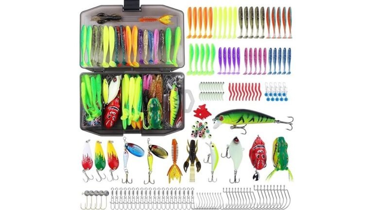 220 Pcs Fishing Lures Equipment Review comprehensive fishing lure kit