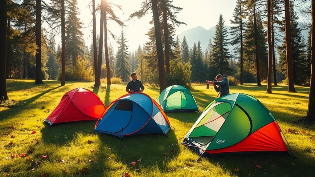 convenient quick setup camping solution