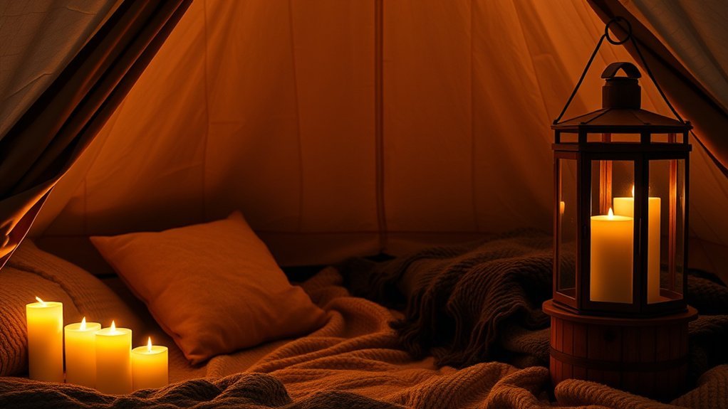 Tent Lighting Ideas for Cozy and Practical Setup cozy safe battery operated ambiance