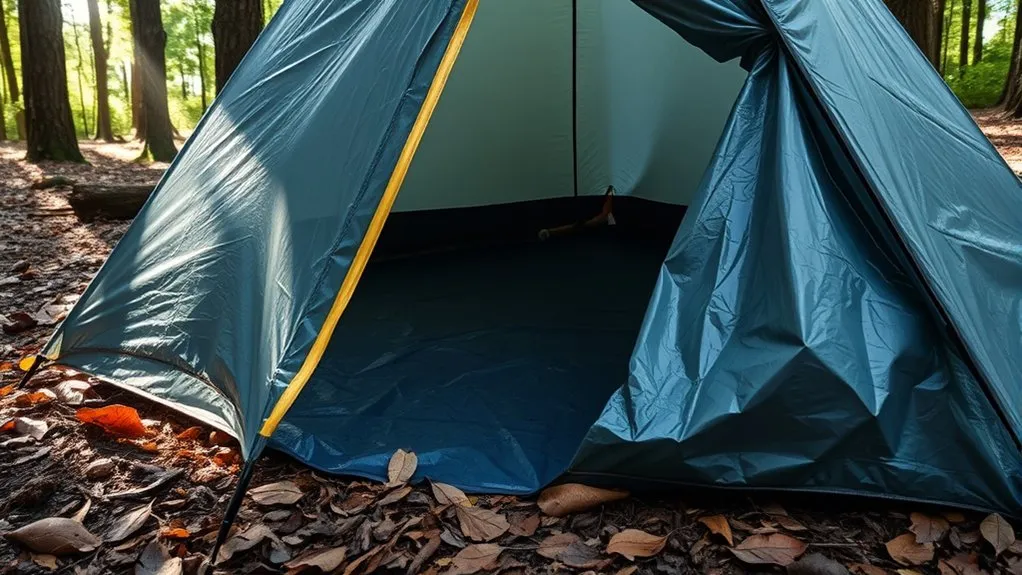Do You Need a Tent Footprint? When It Helps (and When It Doesn’t) DIY tent footprint material cut slightly smaller than the tent floor