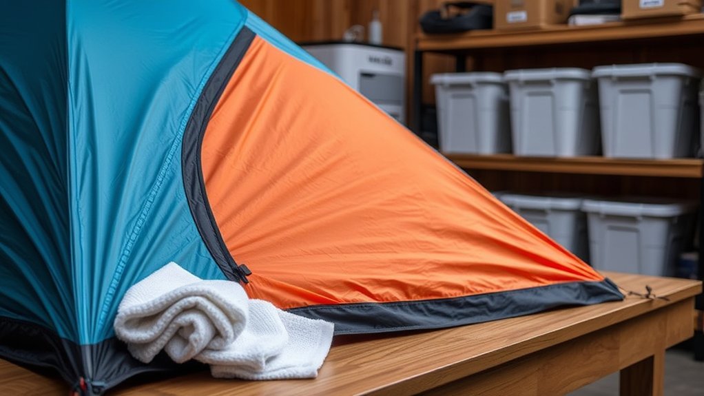 dry and clean storage