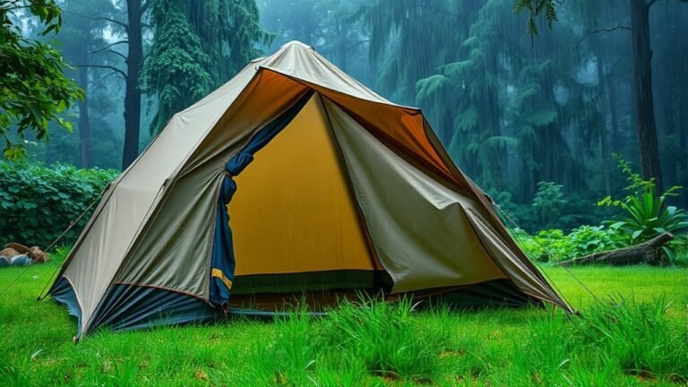 How to Create a Dry Entry for Your Tent in Rain dry tent entry tips
