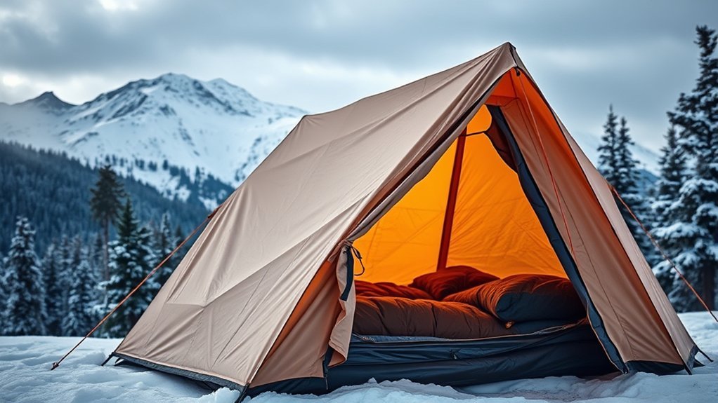 durable insulated weather resistant tents