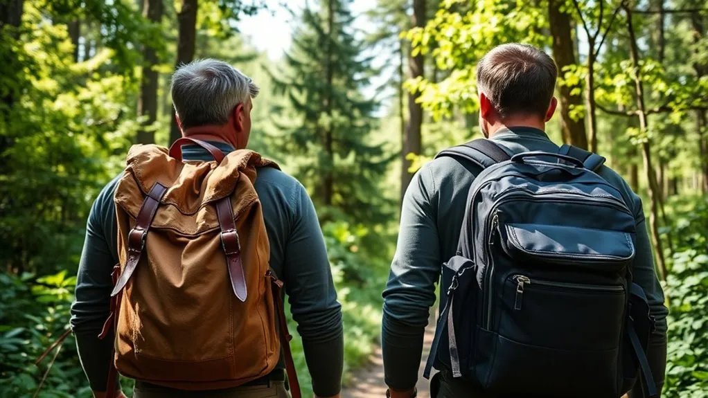 Rucksack Vs Backpack Difference: Key Differences Rugged outdoor rucksack with top flap and external attachment points