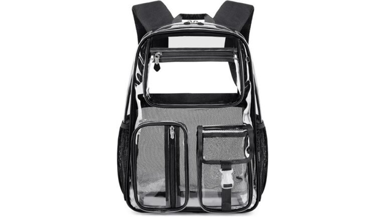 durable transparent backpack review