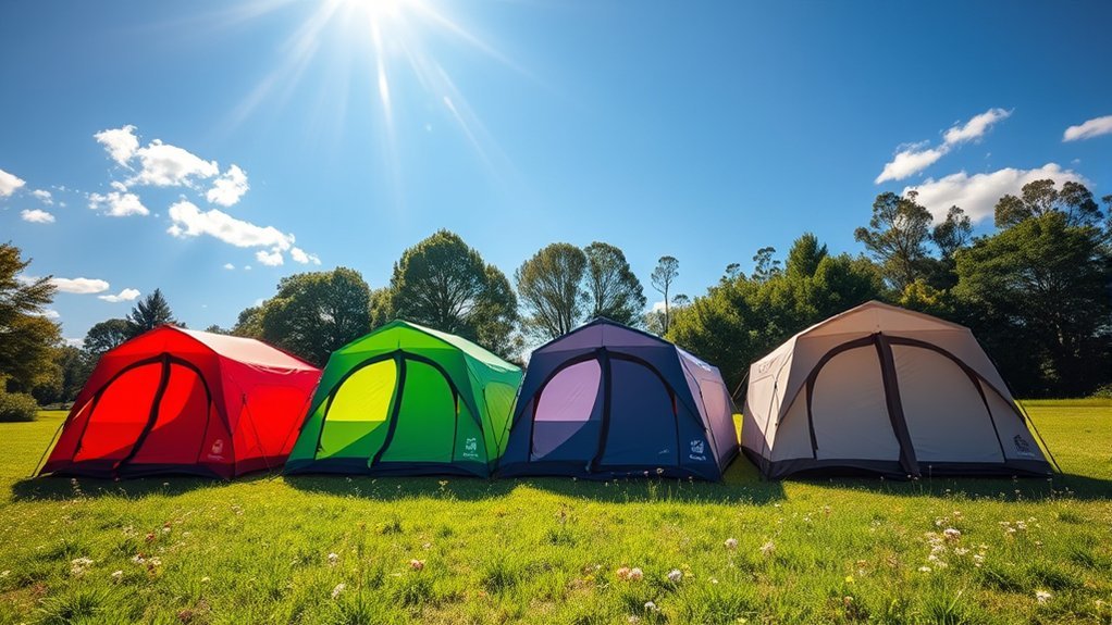 easy setup tent options