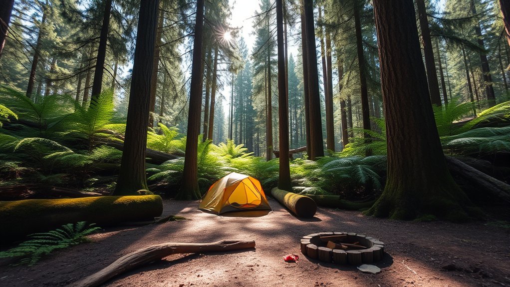 National Forest Campground Tent Camping Tips eco friendly camping practices essential