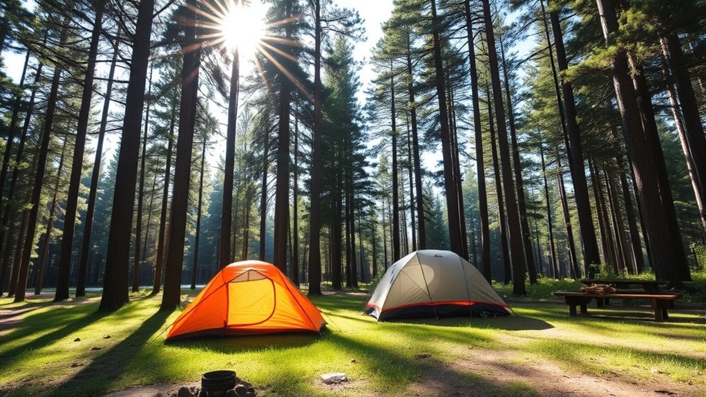 National Forest Campground Tent Camping Tips eco friendly campsite selection tips