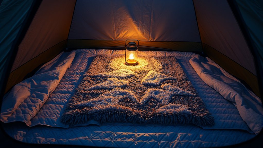 effective tent floor insulation