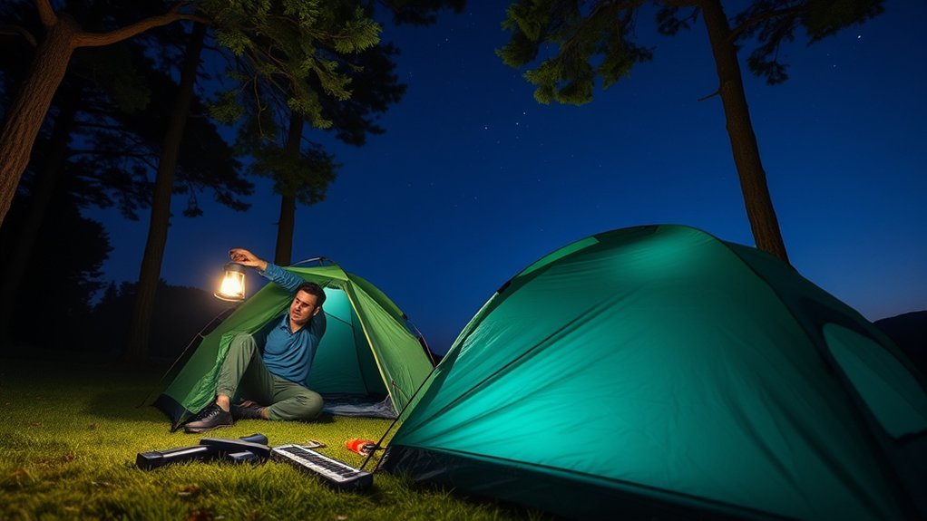 How to Set Up a Tent in the Dark: Easy Methods efficient camping gear organization