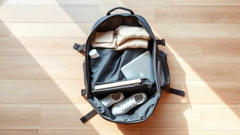 efficient carry on backpack packing
