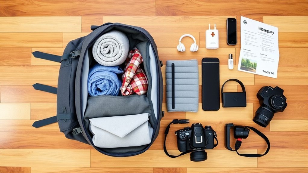 What to Pack for Long Term Travel: Quick Guide & Helpful Tips organized long-term travel packing with a compact capsule wardrobe