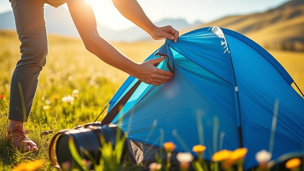 efficient tent packing benefits