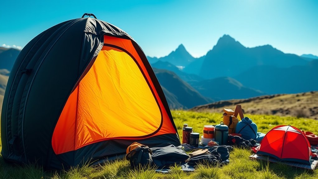 efficient tent packing techniques