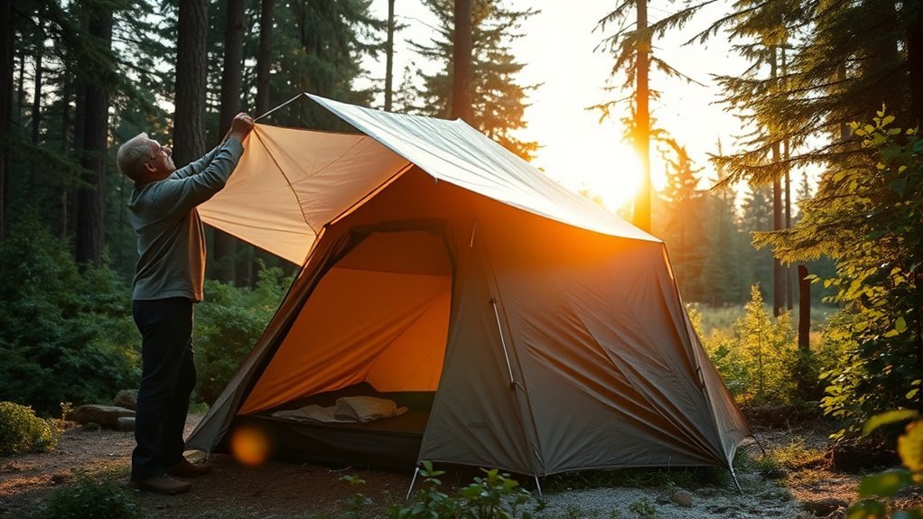 enhance tent insulation effectively