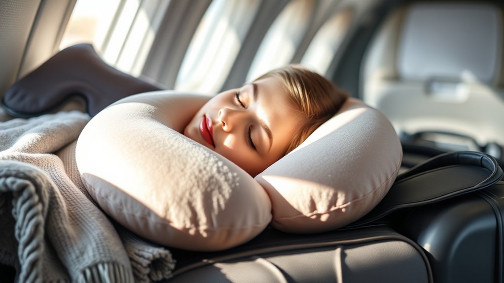 5 Best Travel Pillow for Head Bobbers ergonomic adjustable travel pillow