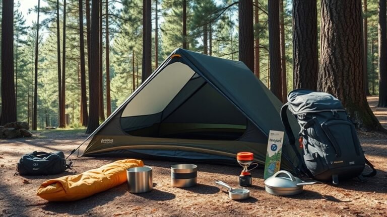essential backpacking camping gear